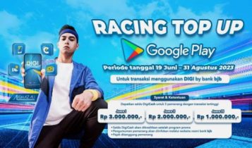 Top Up Google Play DIGI by bank bjb, Praktis dan Bisa Bawa Pulang Rewards Jutaan Rupiah