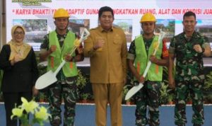 Karya Bhakti Pembangunan RTLH 2023 Oleh TNI di Bintan resmi dilaksanakan TNI-AD