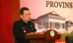 Gubernur Kepri Ansar Ahmad memberikan pidato nota keuangan di hadapan DPRD Provinsi Kepri (Foto: Diskominfo Kepri/ Presmedia.id)