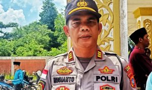 Kapolsek Bintan Timur, AKP Rugianto. (Foto: Hasura/Presmedia.id)