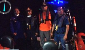 PPLP Tanjung Uban evakuasi mayat di Perairan Pulau Karas. (Foto: PPLP Tanjung Uban/Presmedia.id)