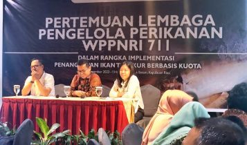 FGD Lembaga Pengelola Perikanan WPPNRI 771 Dirjen Perikanan Tangkap Kementerian Kelautan dan Perikanan dan didukung USED Bersama Kelola Perikanan USED Ber IKAN di Hoel Baloi Batam FGD Lembaga Pengelola Perikanan WPPNRI 771 Dirjen Perikanan Tangkap Kementerian Kelautan dan Perikanan dan didukung USED Bersama Kelola Perikanan (USED Ber-IKAN) di Hoel Baloi Batam, Selasa (5-7/11/2023).
