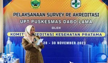 Komite Akreditasi Kesehatan Pratama kembali melakukan Implementasi Survey Re Akreditasi UPT Puskesmas Dabo Lama Komite Akreditasi Kesehatan Pratama kembali melakukan Implementasi Survey Re-Akreditasi UPT Puskesmas Dabo Lama. (Foto: Diskominfo Lingga)