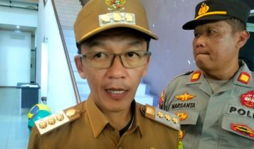 Penjabat (Pj) Wali Kota Tanjungpinang, Hasan usai membuka pelatihan Satlinmas di Hotel BP Tanjungpinang. (Foto: Roland/Presmedia.id)
