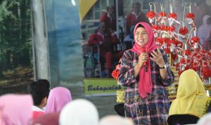 Ketua TP-PKK Provinsi Kepulauan Riau Hj.Dewi Kumalasari Ansar menghadiri kegiatan Syukuran 17 Tahun berdirinya Rumah Bahagia Bintan.