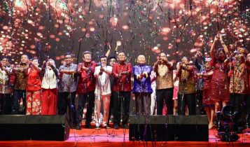 Gubernur dan Forkopimda Kepri Hadiri Perayaan Imlek 2575 Kongzili di Tanjungpinang 2024 Gubernur dan Forkopimda Kepri Hadiri Perayaan Imlek 2575 Kongzili di Tanjungpinang 2024. (Foto: Diskominfo Kepri)