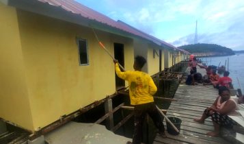 Habiskan dana Rp7 Miliar dari APBD 2023, Pemerintah provinsi Kepri sebut, pembanguan Suku Laut di Lingga adalah janji Gubernur Kepri. (Foto: Diskominfo Kepri)