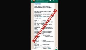 KPU Tanjungpinang Bantah Pesan Beredar Perolehan 30 Kursi DPRD Kota Tanjungpinang Hasil Pemilu 2024 KPU Tanjungpinang Bantah Pesan Beredar Perolehan 30 Kursi DPRD Kota Tanjungpinang Hasil Pemilu 2024.