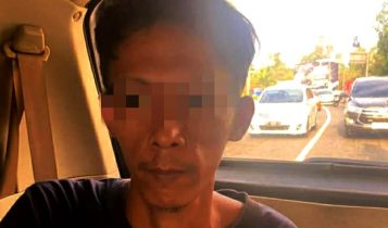 Pelaku Ja saat diringkus oleh polisi. (Foto: Humas Polresta)