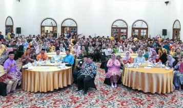 Gubernur Kepri saat menggelar halal Bihalal di Surabaya, Jogjakarta, Jakarta dan Bandung Jawa Barat. (Foto Diskominfo Kepri)