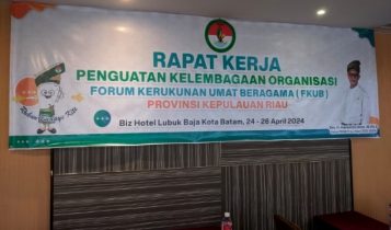 Lokasi Tempat Rapat kerja FKUB untuk penguatan Kelembagaan.