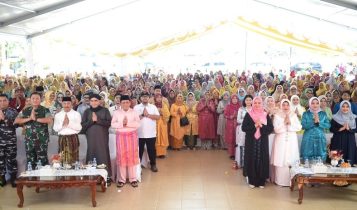 Tabligh Akbar dan Halal Bihalal serta Peringatan Hari Kartini 2024 tingkat Provinsi Kepri di Gedung Daerah Tanjungpinang.