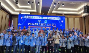 Hadiri Munas ASITA di Batam, Gubernur Kepri H.Ansar Ahmad berharap, Pelaku Usaha Pariwisata memiliki terobosan baru dalam memajukan industri pariwisata di Kepri dan Indonesia. (Foto: Diskominfo Kepri)