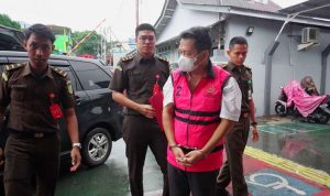 Kejaksaan Negeri (Kejari) Tanjungpinang tahan tersangka Goey Taufik Riyan di Rutan Tanjungpinang