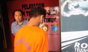 Pelaku pencabulan pelajar SMP memberikan pengakuan. (Foto: Hasura/Presmedia.id)