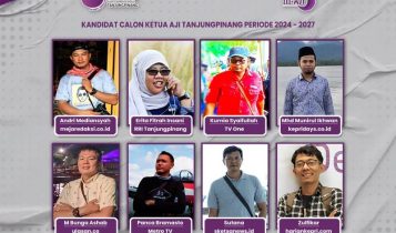8 nama calon ketua AJI Tanjungpinang 8 nama calon ketua AJI Tanjungpinang. (Foto: AJI Tanjungpinang)