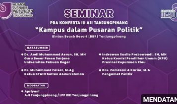 Digelar Besok, Konferta AJI Tanjungpinang Diawali Seminar dan PelatihanÂ 