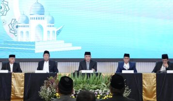 Konferensi Pers Hasil Sidang Isbat Awal Zulhijjah 1445 H2024 M Konferensi Pers Hasil Sidang Isbat Awal Zulhijjah 1445 H/2024 M. (Foto: Istimewa/Humas Kemenag)