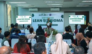 Pelatihan Sertifikasi Lean Six Sigma di Ruang Training Wisma BIE. (Foto: PT BIIE)