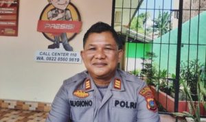 Kapolsek Tanjungpinang Timur AKP Sugiono saat ditemui di Polsek Tanjungpinang Timur. (Foto: Roland/Presmedia.id)