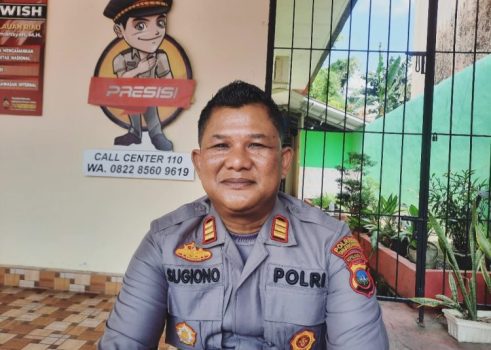 Kapolsek Tanjungpinang Timur AKP Sugiono saat ditemui di Polsek Tanjungpinang Timur. (Foto: Roland/Presmedia.id)
