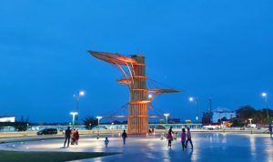 Kawasan Tugu Sirih Gurindam 12 Kota Tanjungpinang, salah satu objek lelang pengelolaan 30 tahun yang dilelang pemerintah Provinsi Kepri. (Foto: presmedia/Instagram)