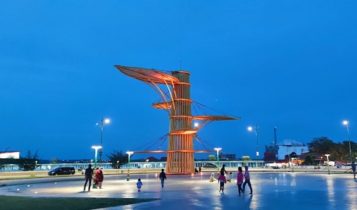 Kawasan Tugu Sirih Gurindam 12 Kota Tanjungpinang, salah satu objek lelang pengelolaan 30 tahun yang dilelang pemerintah Provinsi Kepri. (Foto: presmedia/Instagram)