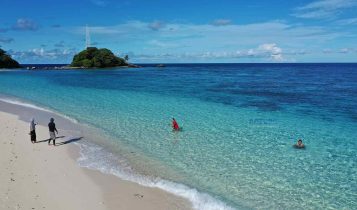 Pulau Senua destinasi wisata yang menawarkan keindahan alam yang mempesona di Desa Sepempang kabupaten Natuna Pulau Senua destinasi wisata yang menawarkan keindahan alam yang mempesona di Desa Sepempang kabupaten Natuna. (Foto: Dinas Pariwisata Natuna)