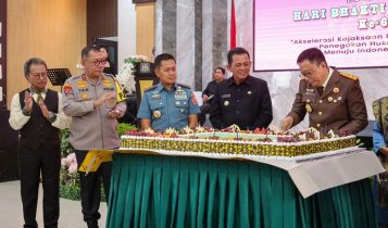 Syukuran Hari Bhakti Adhyaksa ke-64, Kejaksaan Tinggi Kepulauan Riau, menggelar sejumlah kegiatan dan acara "Forkopimda Kepri Idol" dengan peserta unsur Pimpinan Forum Koordinasi Pimpinan Kepala Daerah (Forkopimda) provinsi Kepri di Kejati Kepri Senin (22/7/2024).