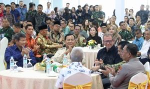 Peresmian dan Grand Opening New Building 3 PT Volex Indonesia di Kawasan Industri Sekupang, Kota Batam dilakukan Menteri Pertahanan RI Prabowo Subianto dan Gubernur Kepulauan Riau (Kepri) Ansar Ahmad, didampingi Chairman of Volex Indonesia, Mr.Lord Rothschild, Minggu (4/8/2024).