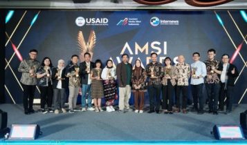 Sejumlah Media Anggota AMSI yang memperoleh penganugerahan AMSI Awards 2024 di Hotel Santika Premiere Jakarta Sejumlah Media Anggota AMSI yang memperoleh penganugerahan AMSI Awards 2024 di Hotel Santika Premiere, Jakarta, Kamis (29/8/2024). (Foto: AMSI)