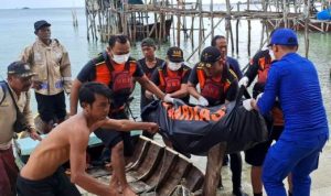 Nelayan Bintan yang dikabarkan hilang berhasil ditemukan Tim SAR Gabungan namun kondisinya sudah meninggal dunia. (Foto: Basarnas Tanjungpinang)