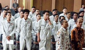 Disnaker Kepri Buka Pemagangan 30 Peserta Tenaga Kerja di PT.BAI Bintan.