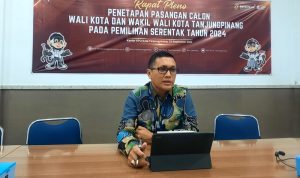 Ketua KPU Tanjungpinang, Muhammad Faizal. (Foto: Roland/Presmedia.id)