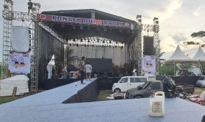 Konser Budaya Batak Rura Nauli yang digelar di Lapangan SP.Plaza Batuaji Sagulung-Batam, akan dihadiri sekitar 10 ribu penonton dari berbagai komunitas, khususnya masyarakat Batak di Batam. (Foto: Wido S)