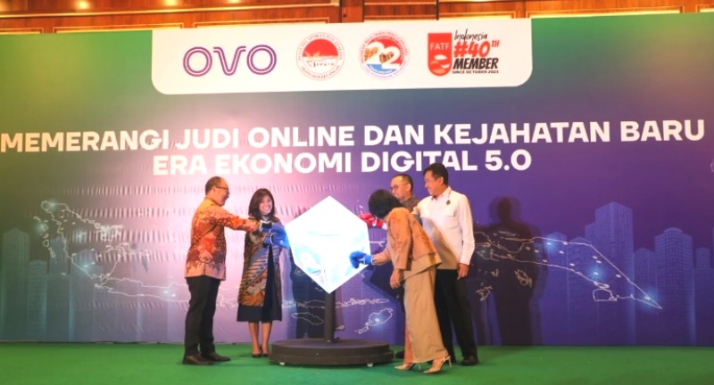 Seminar Nasional bertajuk Memerangi Judi Online dan Kejahatan Baru Era ekonomi Digital 5.0 di Jakarta. (Foto: Menkomdigti)