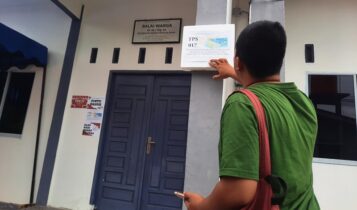 TPS 017 Di Perumahan Bintan Permata Indah di Kelurahan Pinang Kencana Kecamatan Tanjungpinang Tanjungpinang Timur Kota Tanjungpinang. (Foto: Roland/Presmedia.id)