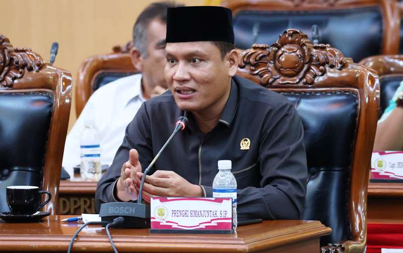 Anggota Dewan Perwakilan Rakyat Daerah DPRD Kota Tanjungpinang Prengki Simanjuntak Anggota Dewan Perwakilan Rakyat Daerah (DPRD) Kota Tanjungpinang Prengki Simanjuntak. (Foto:L Roland/Presmedia.id)