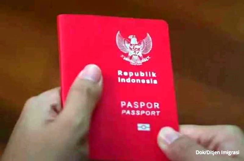 Ilustrasi Buku Paspor.