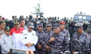 Kepala Staf TNI-AL Laksamana TNI Muhammad Ali buka kegiatan Latihan Pasukan Khusus Laut Bima-24 (Latpassus Bima-24) tahun 2024 di Kabupaten Lingga, Sabtu (14/12/2024). (Foto: Aulia/Presmedia.id)