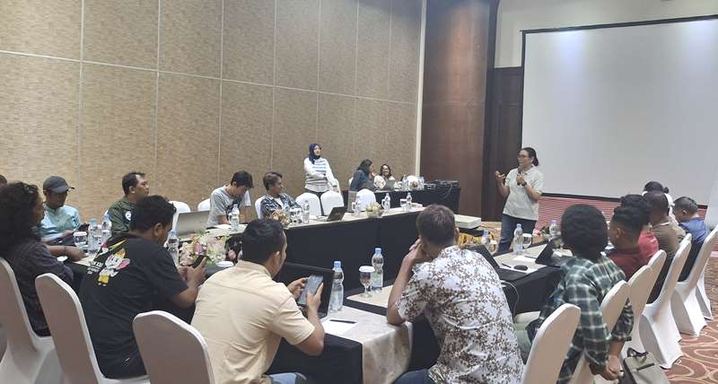 Aliansi Jurnalis Independen (AJI) menggelar pelatihan Journalist's Safety Hub for Responders  15-16 Maret 2025 di Swiss-Belhotel Rainforest Kuta, Bali. (Foto:dok-AJI Indonesia)