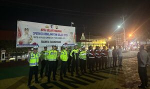 Personel gabungan melaksanakan KRYD di Kota Tanjungpinang. (Foto: Roland/Presmedia.id)