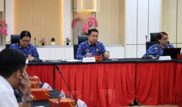 Rapat koordinasi nasional dipimpin Kementerian Koordinator Bidang Hukum, HAM, Imigrasi, dan Pemasyarakatan (Kemenko Kumham Imipas), pemberian fasilitas bebas visa kunjungan bagi warga Turki, di Jakarta, Kamis (17/4/2025). (ANTARA/HO-Kemenko Kumham Imipas RI)