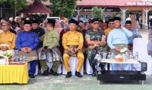 Kapolresta Tanjungpinang Kombes Pol Hamam Wahyudi saat menghadiri upacara peringatan Hari Pendidikan Nasional (Hardiknas) tingkat Provinsi Kepri Tahun 2025 di SMA Negeri 1 Tanjungpinang. (Foto: Humas)