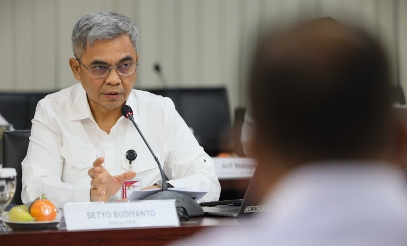Ketua KPK Setyo Budiyanto Dorong Transparansi dan Ingatkan Potensi Korupsi di Koperasi Desa Merah Putih Ketua KPK, Setyo Budiyanto Dorong Transparansi dan Ingatkan Potensi Korupsi di Koperasi Desa Merah Putih. (Foto: Humas KPK)