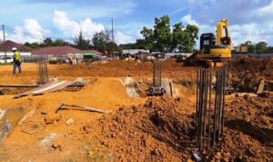 Pembangunan Gedung Poli Rawat Jalan di RSUD Bintan.
