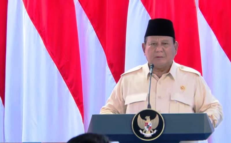 Presiden Republik Indonesia Prabowo Subianto. (Foto: Pasha Yudha Ernowo/Youtube Kemendikdasmen)