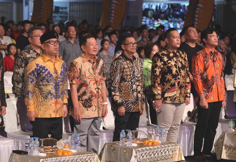 Sannipata Waisak 2025 di Tanjungpinang Usung Tema Keluhuran Bangsa Peringatan Hari Raya Waisak 2569 BE/2025 yang digelar oleh Persatuan Umat Buddha Indonesia (PERMABUDHI) Kota Tanjungpinang berlangsung meriah dan penuh makna pada Sabtu (10/5/2025)