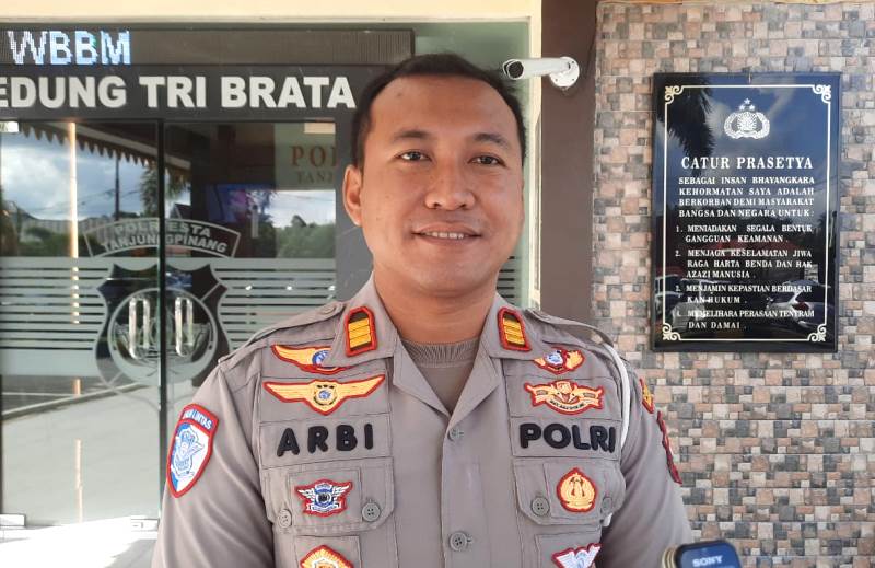 Kepala Satuan Lalu Lintas (Kasatlantas) Polresta Tanjungpinang, AKP Arbi Guna Bimantara  (Roland/Presmedia)