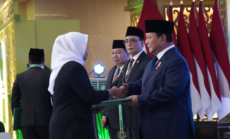 MA Kukuhkan sebanyak 1.451 hakim baru dari empat lingkungan peradilan dalam acara yang digelar di Gedung Mahkamah Agung, Jakarta, pada Kamis, 12 Juni 2025.